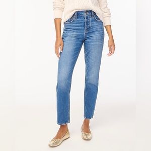 J.Crew Premium Edition high-rise straight jean Size 27 NWT